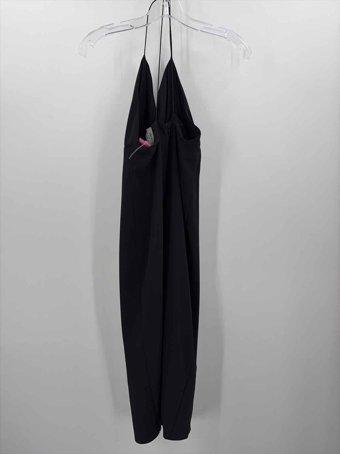 Pre-Owned Sportmax Black Size Small Knee Length Sleeveless Dress