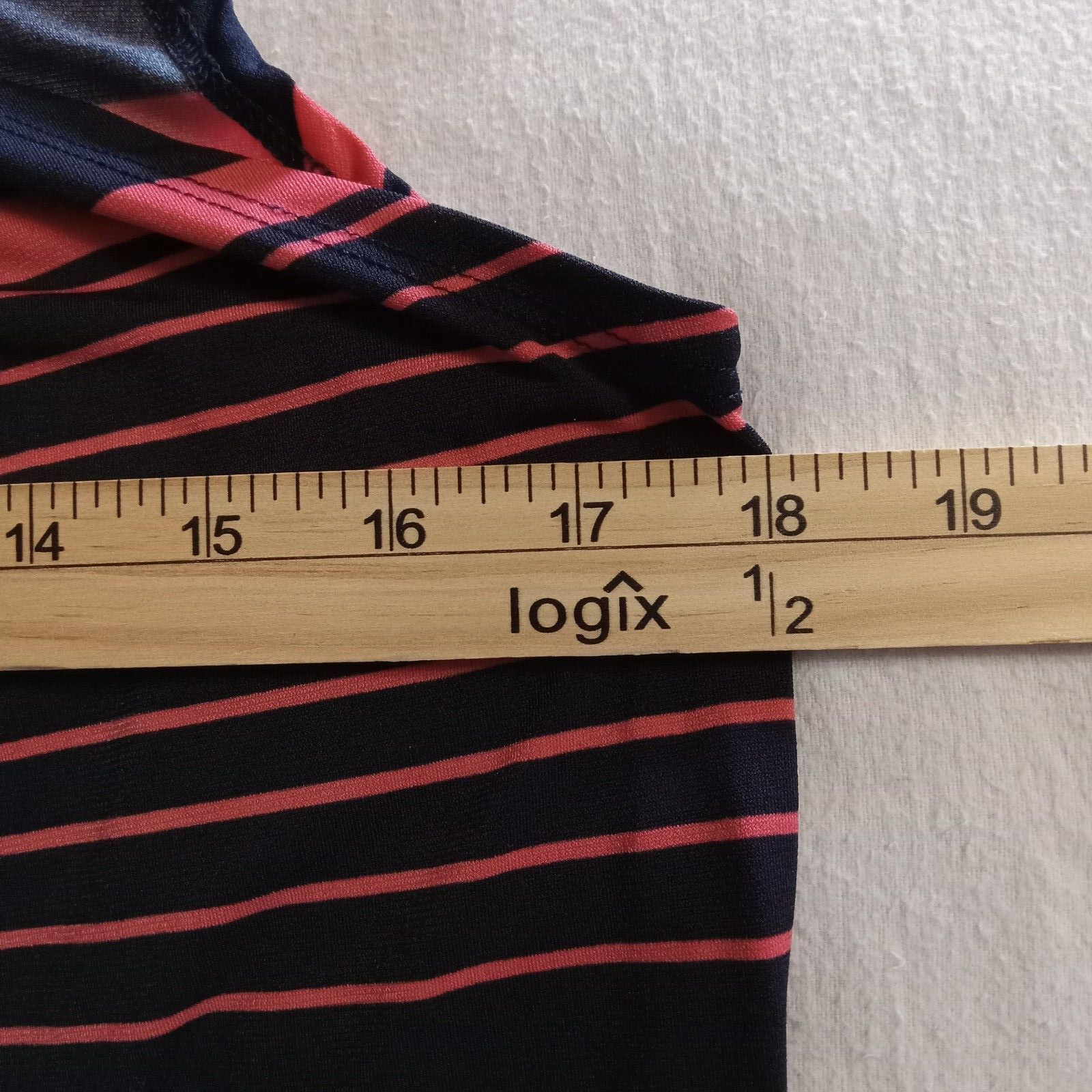 En Focus Studio Women’s Size 6 Striped Sleeveless Dress Lightweight Cool Comfort