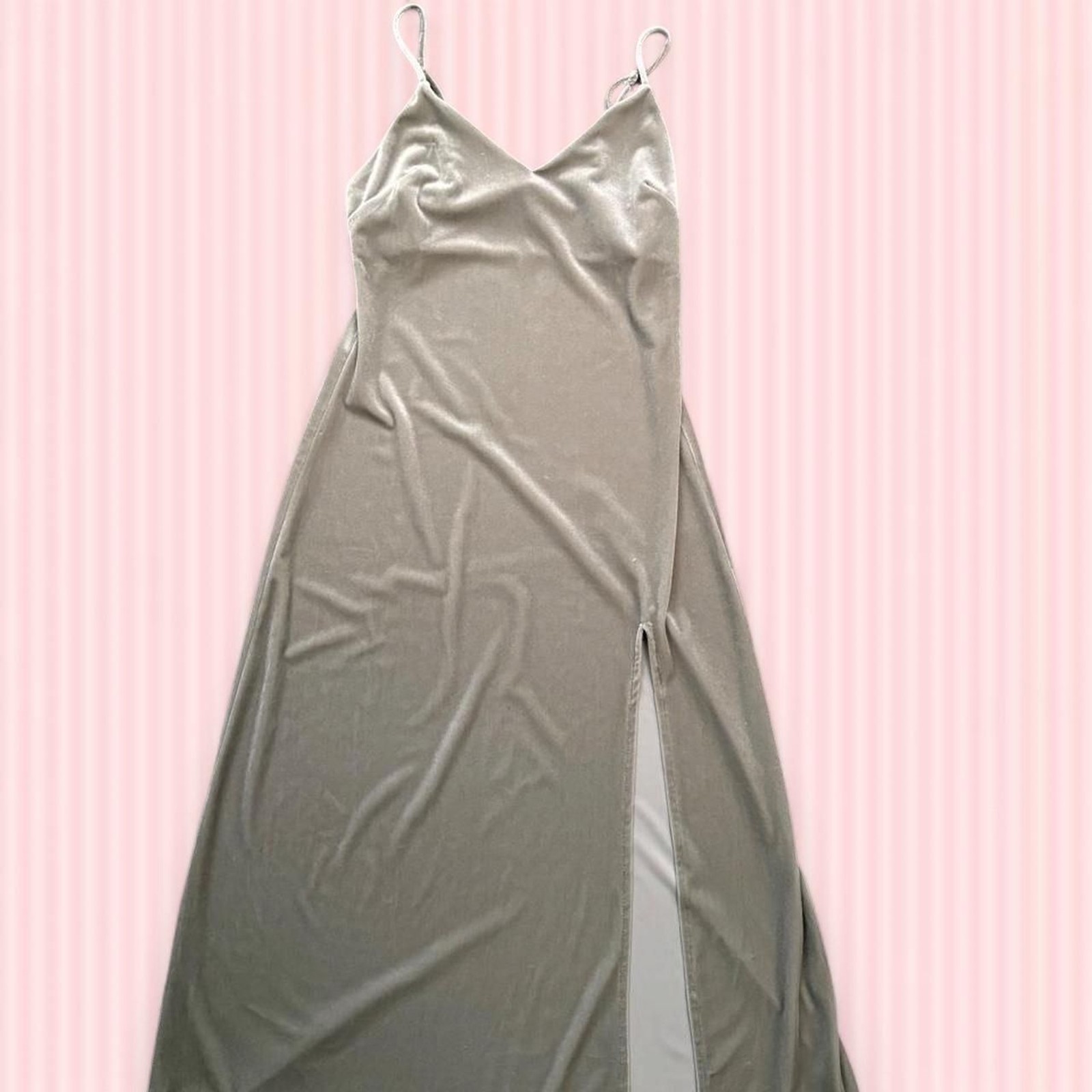 Forever-21 Women’s Green and Khaki Dress