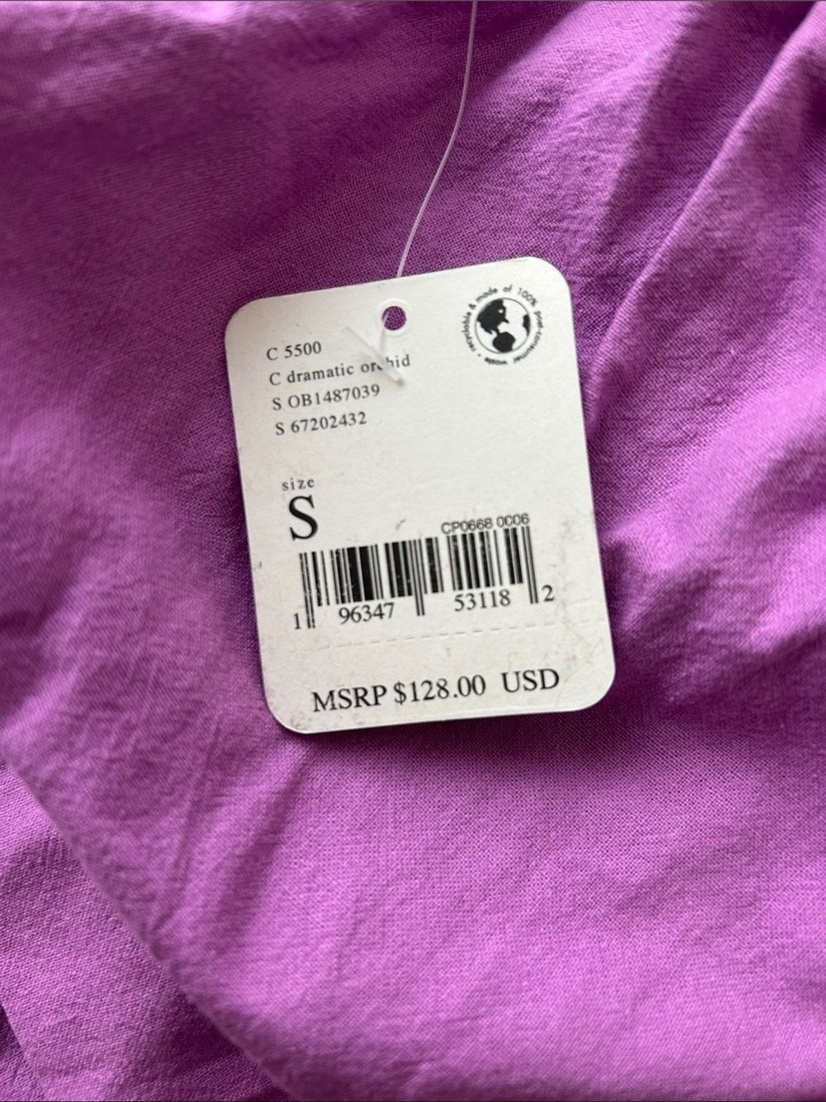 Free People Lilac Halter Button-Front Sundress