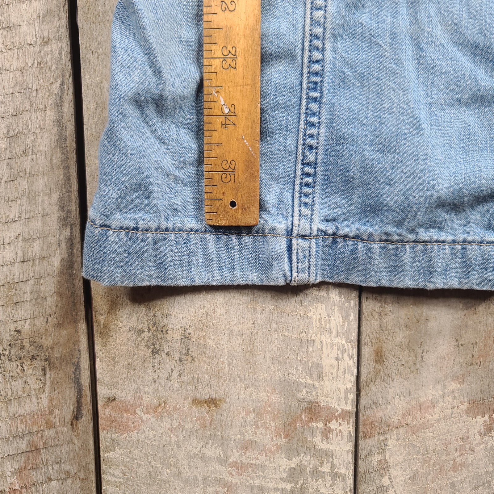 Levi’s Alisha Way Back When Denim Short Dress Blue Jean Sleeveless Size XL