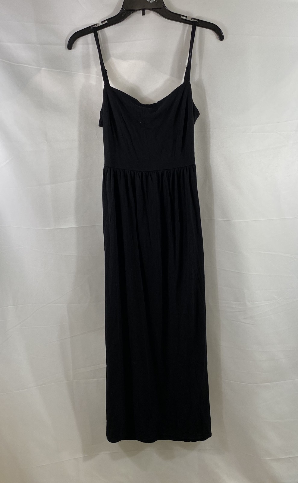 Michael Stars Women’s Black Allora Midi Dress Cotton Modal Jersey Sz S NWT