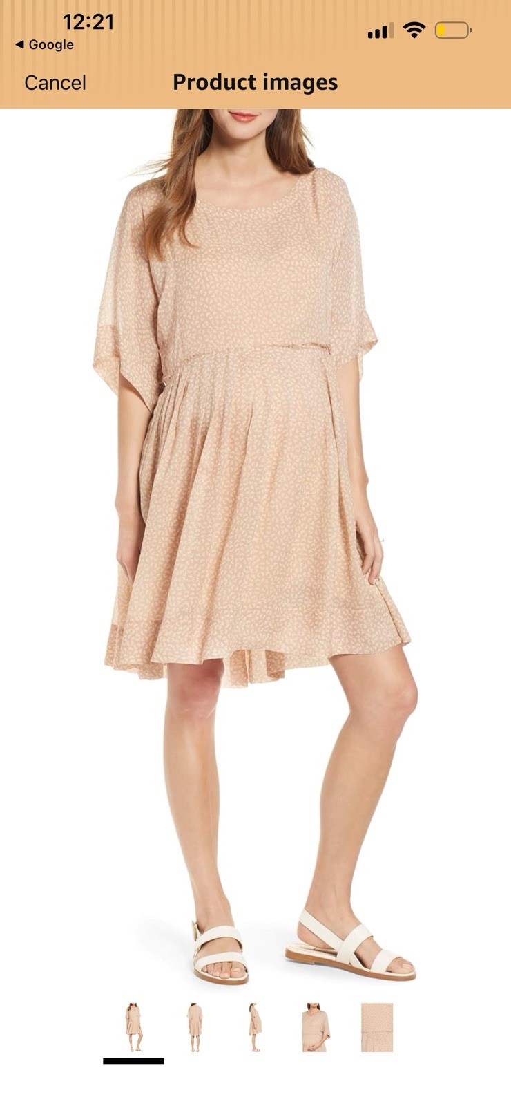 HATCH MATERNITY DRESS SIZE 0