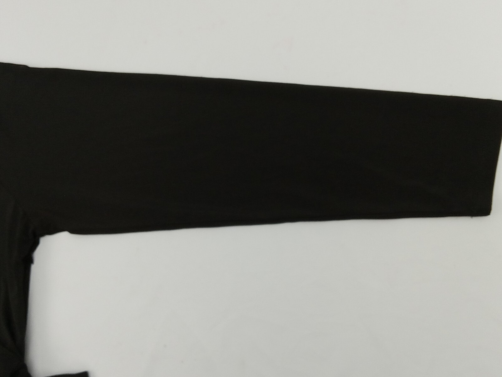 Dennis By Dennis Basso Black Lace Long Sleeve Dress A-line V-Neck Tie Waist 20W