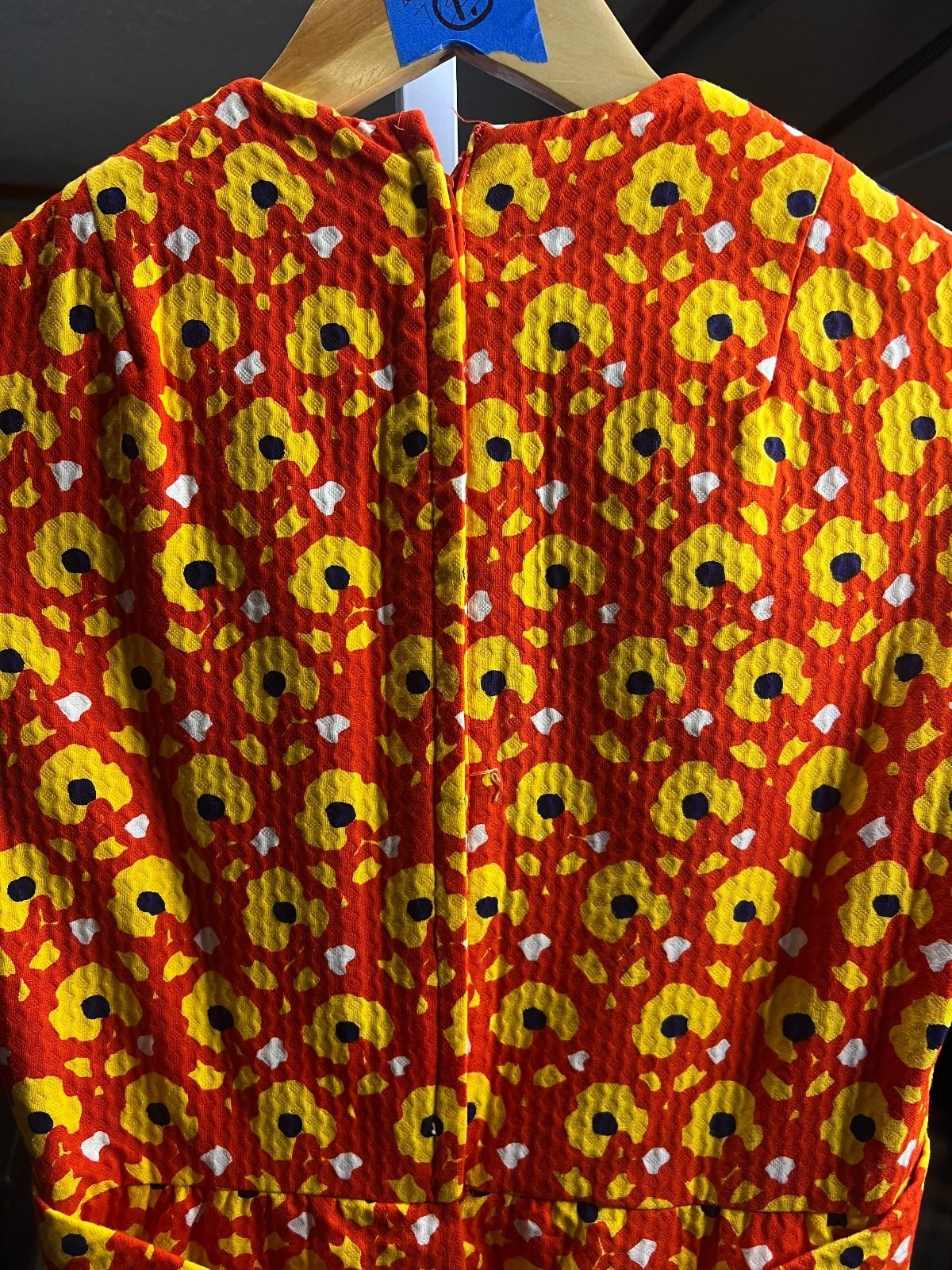 Vintage 70’s Retro Floral Midi-S