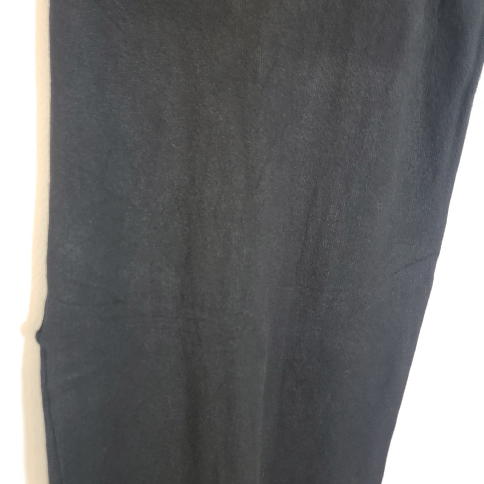 Alchemia Tricot Made in Italy Medium Black Sleeveless Maxi Knit Dress Minimalist