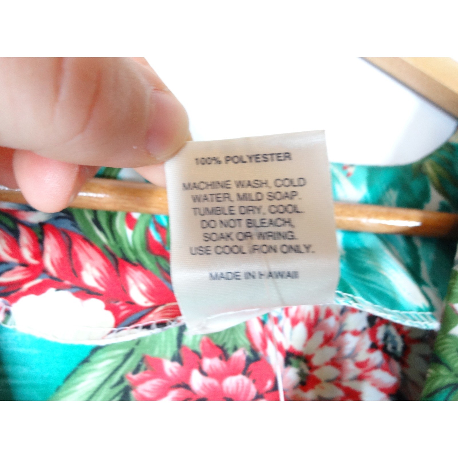 Royal Creations Hawaii Muumuu Kaftan Women One Size Teal Floral Tropical Resort