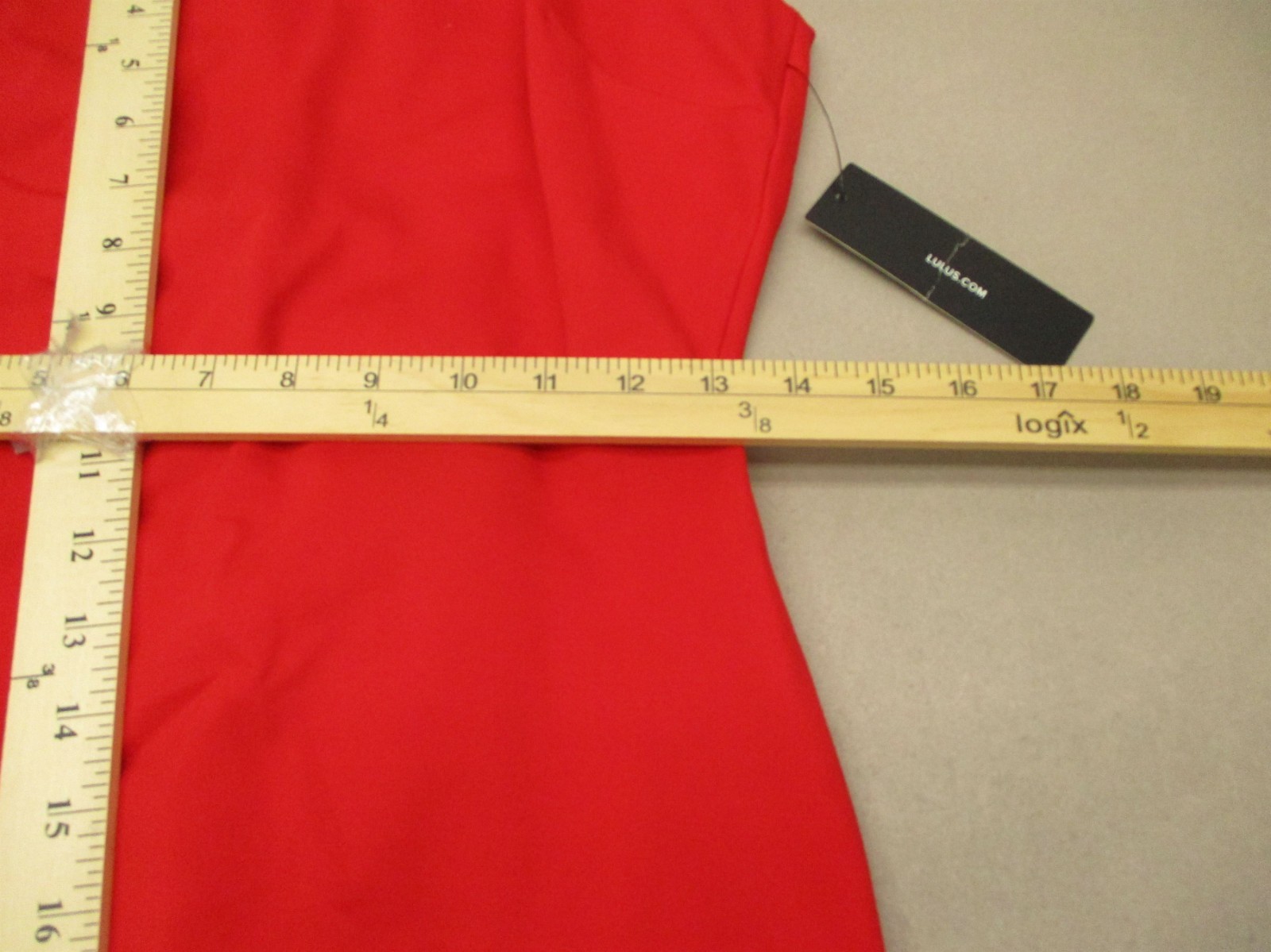 NWT Lulus Size M Womens Red Sleeveless Straps Ruffle Party Bodycon Dress 178