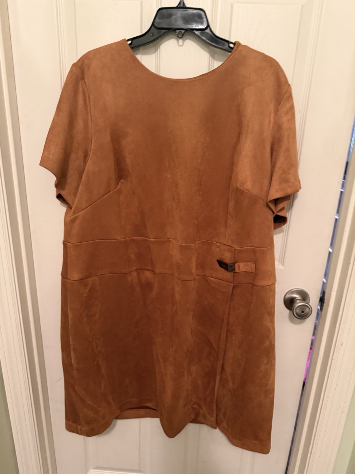 DKNY Suede Look Dress