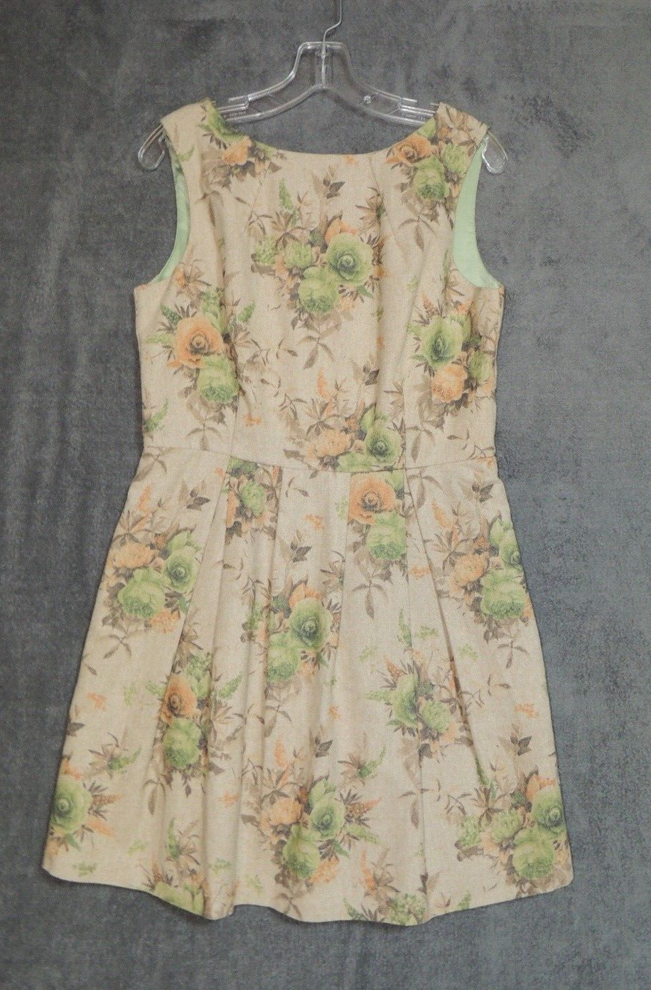 Pink Martini Wool Blend Classic Mini Cottagecore Dress Sz. Large
