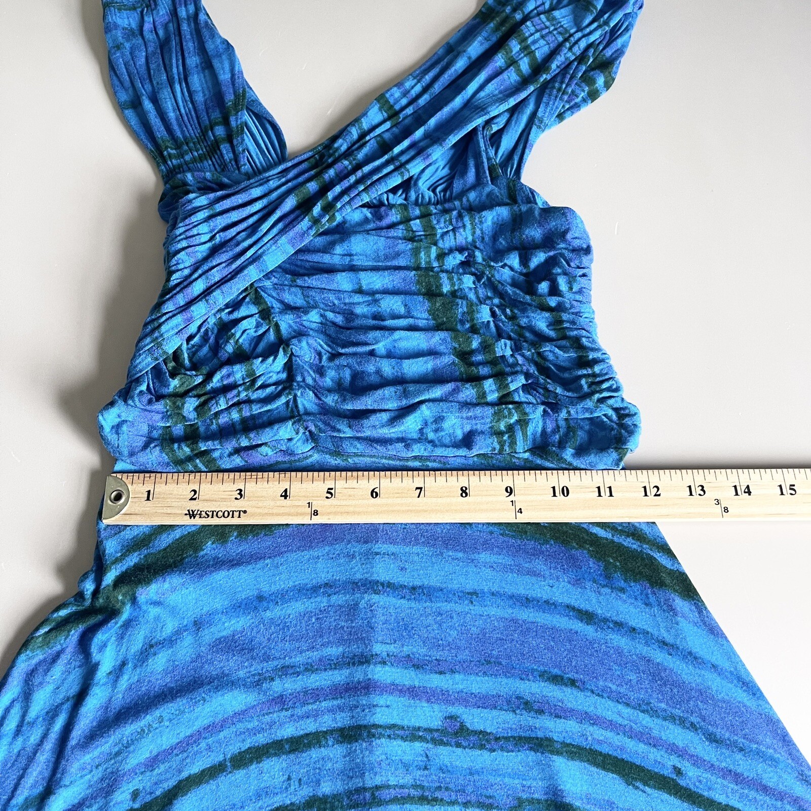 Plenty By Tracy Reese Surplice Jersey Knit Dress Women’s Size S Blue