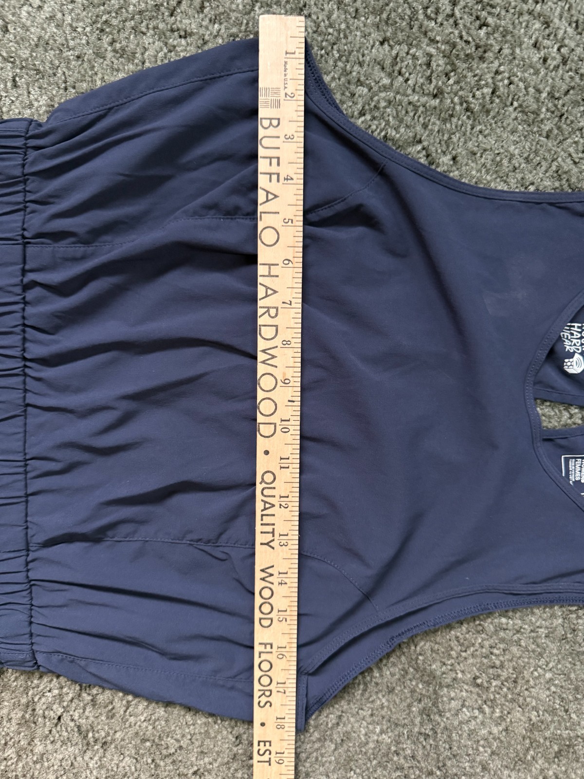 Mountain Hardwear Dynama Sleeveless Hiking Travel Athletic Dress Navy Blue M
