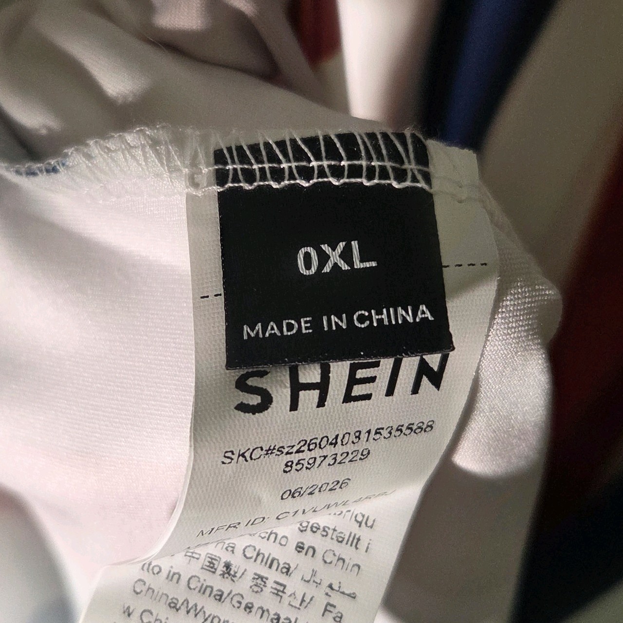 SHEIN Plus Size Summer Fashion Color Block Striped Dress 0XL (US 12)