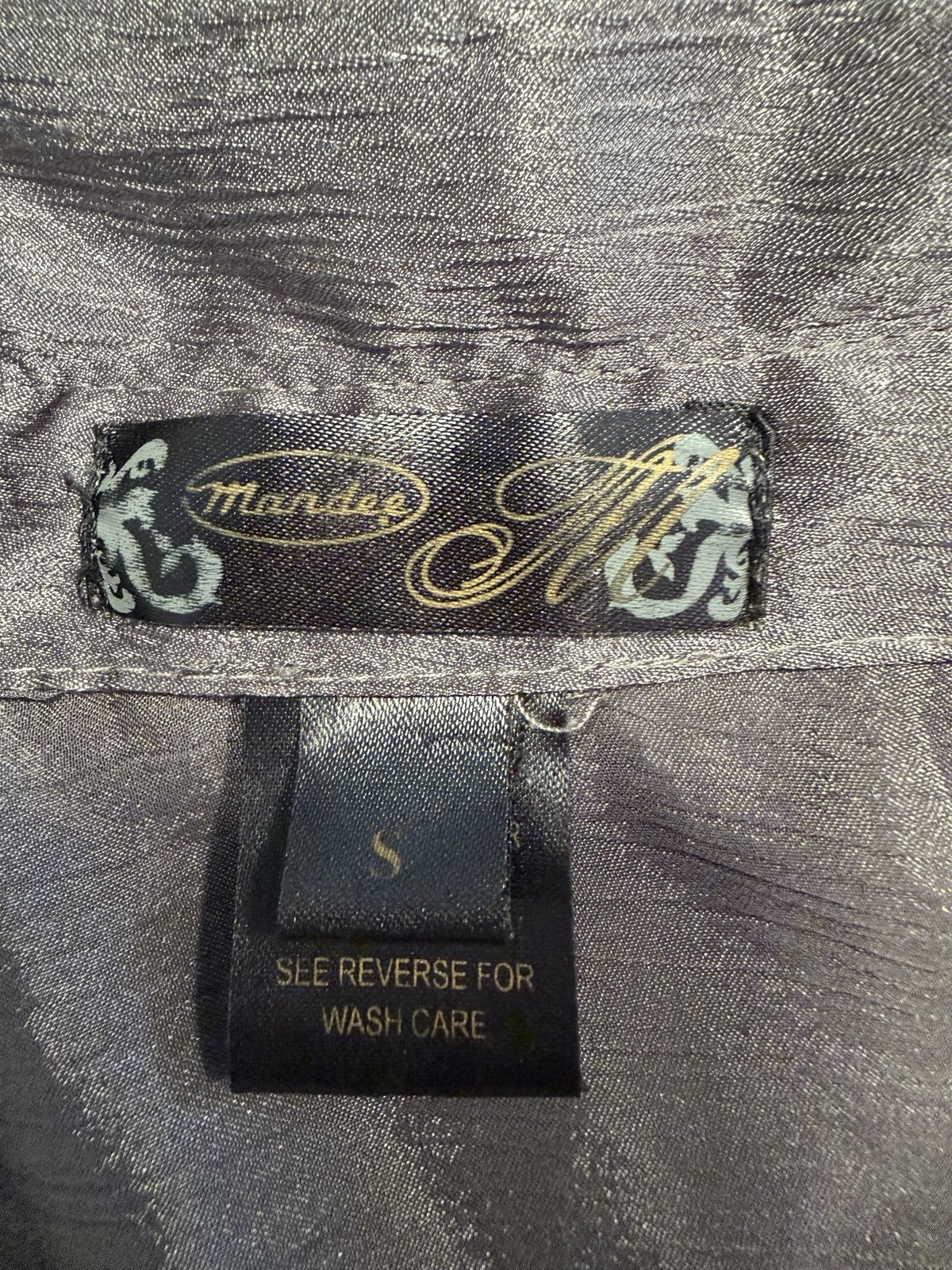 Mandee Women’s Gray Solid Button-Front Collared Shirt Dress, Size S, Knee