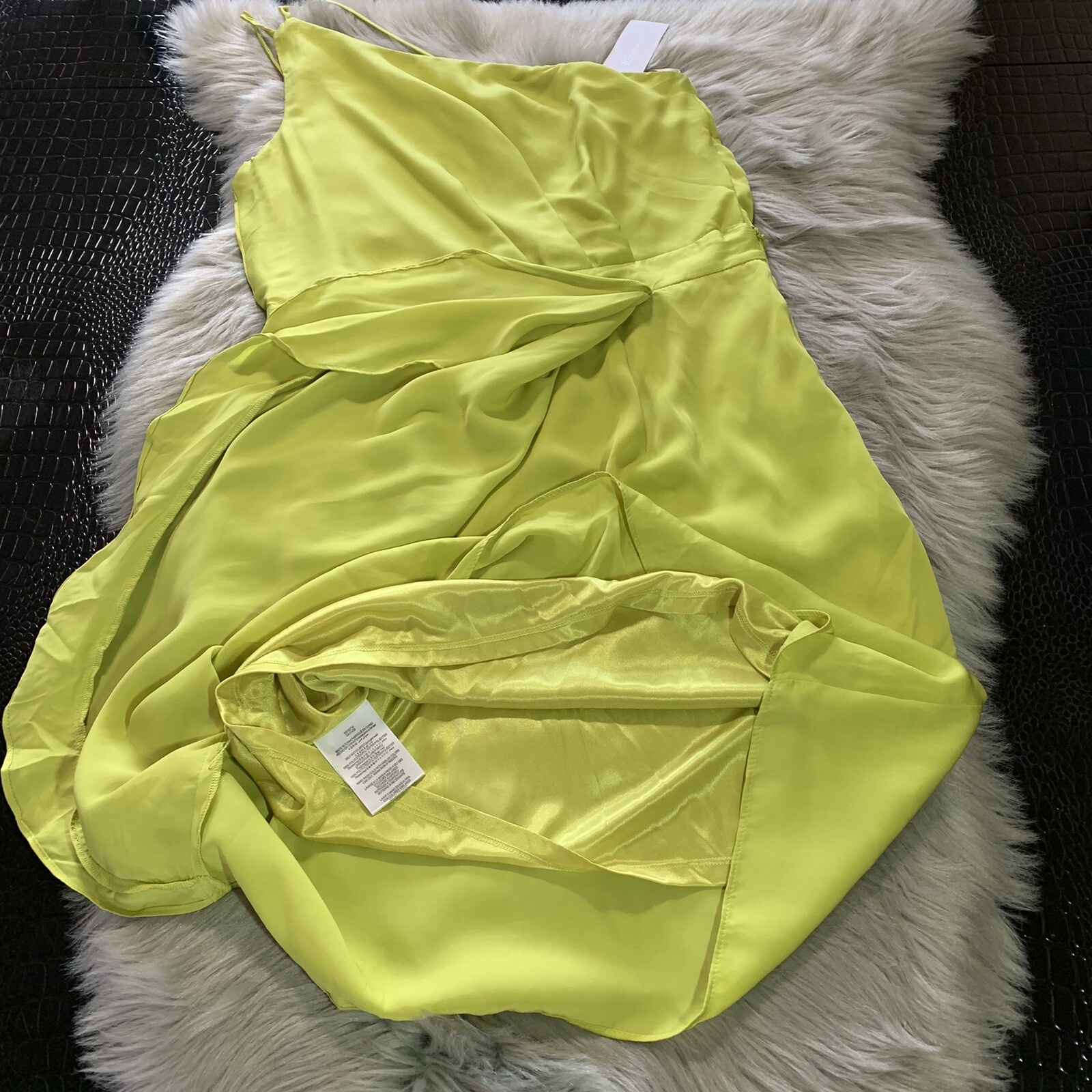 NWT BCBGeneration Lovely One Shoulder Party Dress Size 12 $128