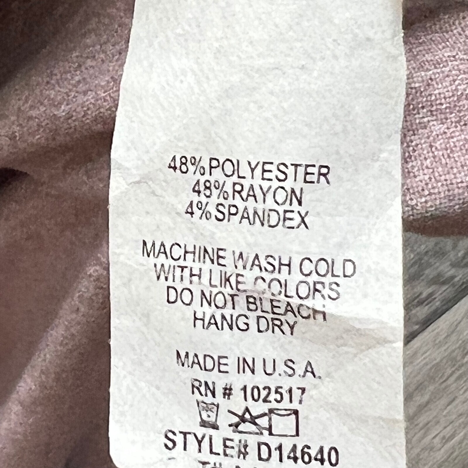 SOPRANO Round Neck Cold Shoulder Sleeve Pink Shirt Dress Women’s Size Medium