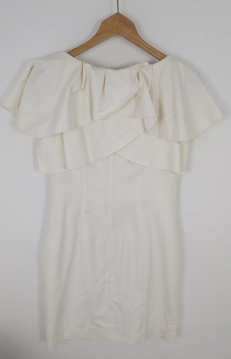 Ted Baker Sleeveless Cream Dress UK3 -E15