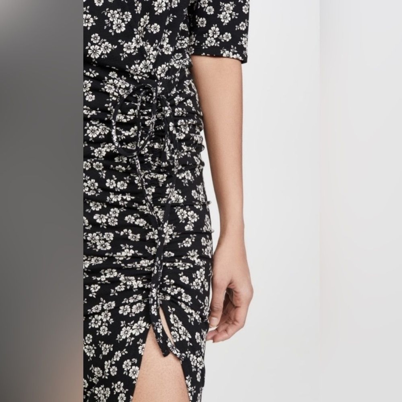 NWOT Veronica Beard Mariposa B&W Floral Dress Size S (Retail $298)