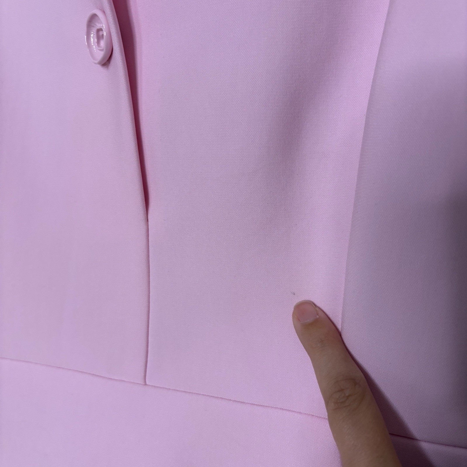 Scanlan Theodore Italian Milano Button Mini Dress Size AU 10 / US 6 Pink