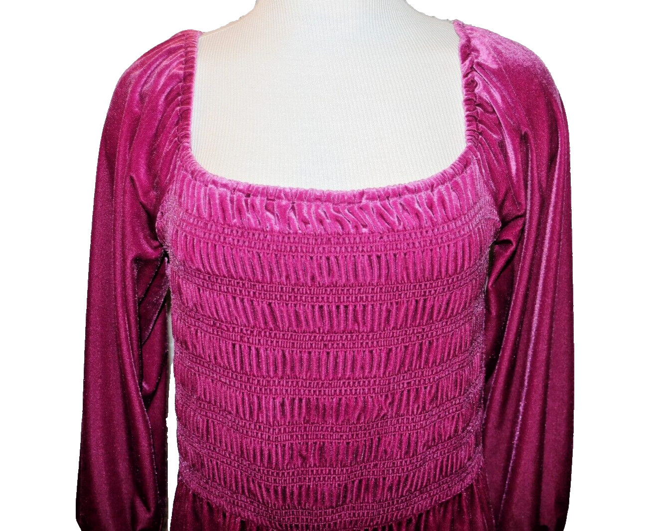 Lauren Conrad L 601 Wine Chalet “pink” dress NWT beautiful Maxi length