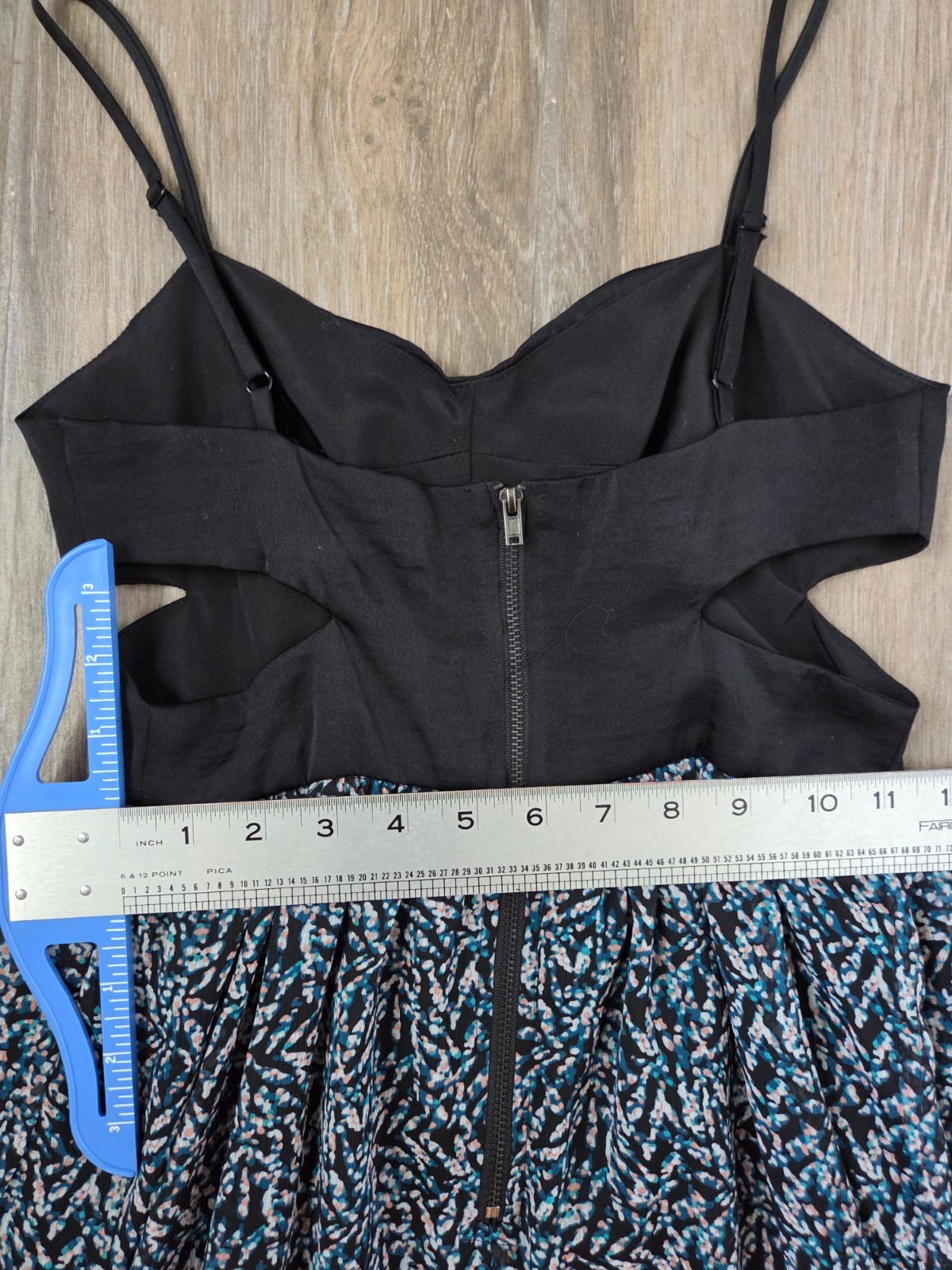 bcbgeneration hi low dress used good size 0 multicolor