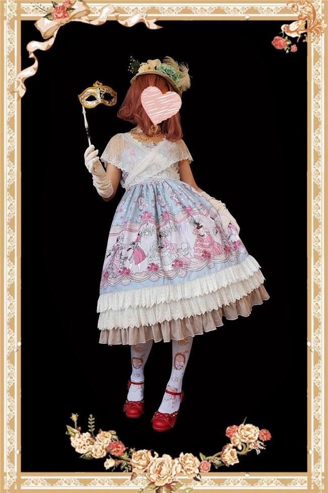 Infanta Ballroom JSK with headband