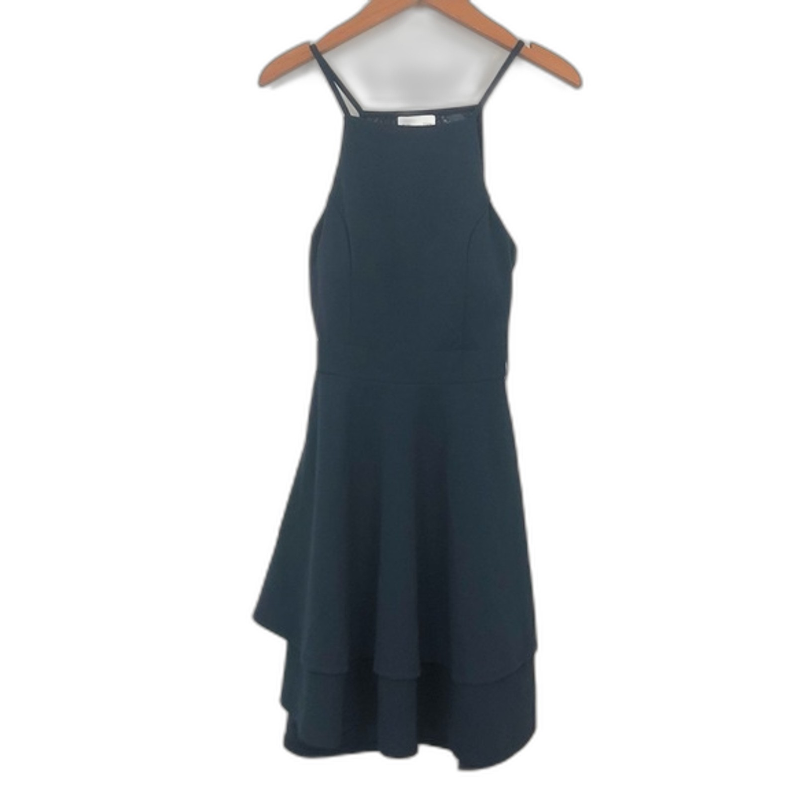 Jun Ivy For Francesca’s Violet Tiered Lace-Back Dress NWT Size Medium Cute