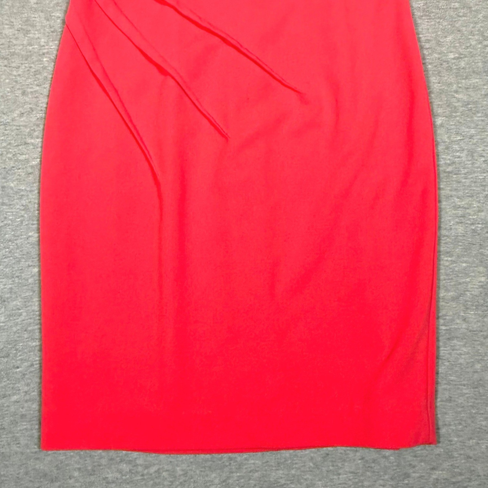 Calvin Klein Womens Pink Pleated Sleeveless Sheath Dress Size 4 Crepe Cocktail