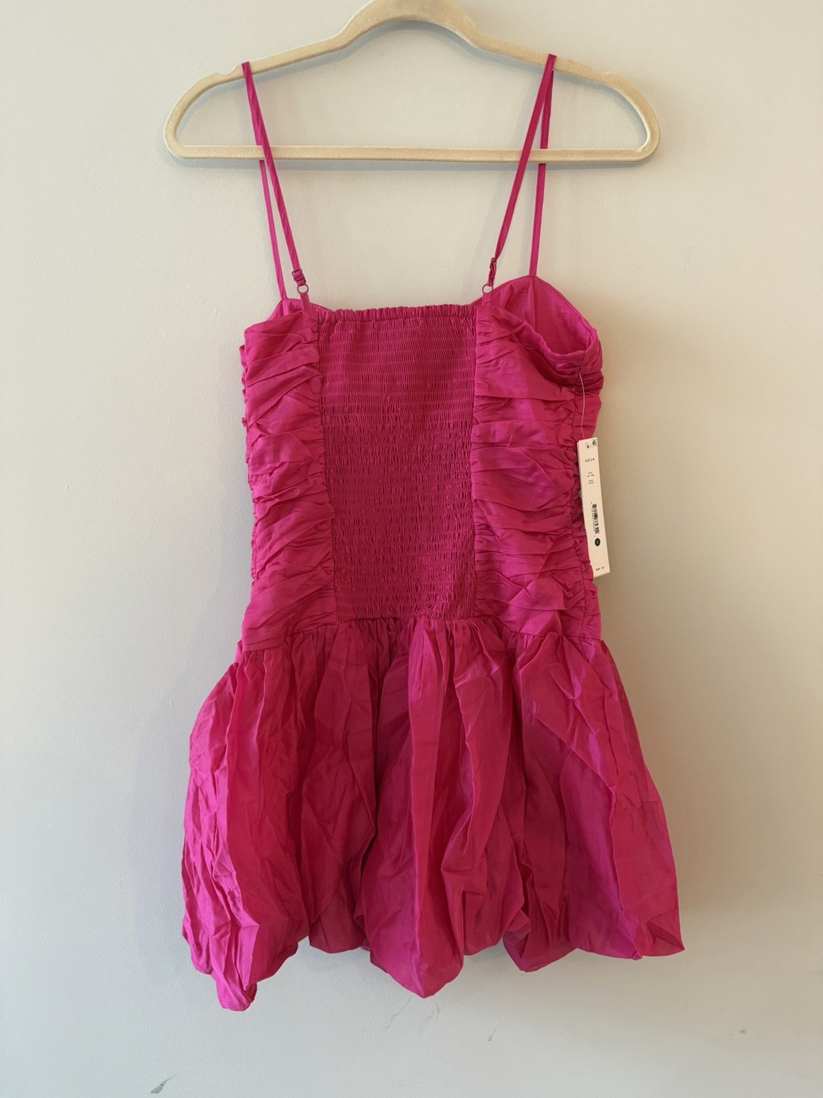 Aqua Mini Dress