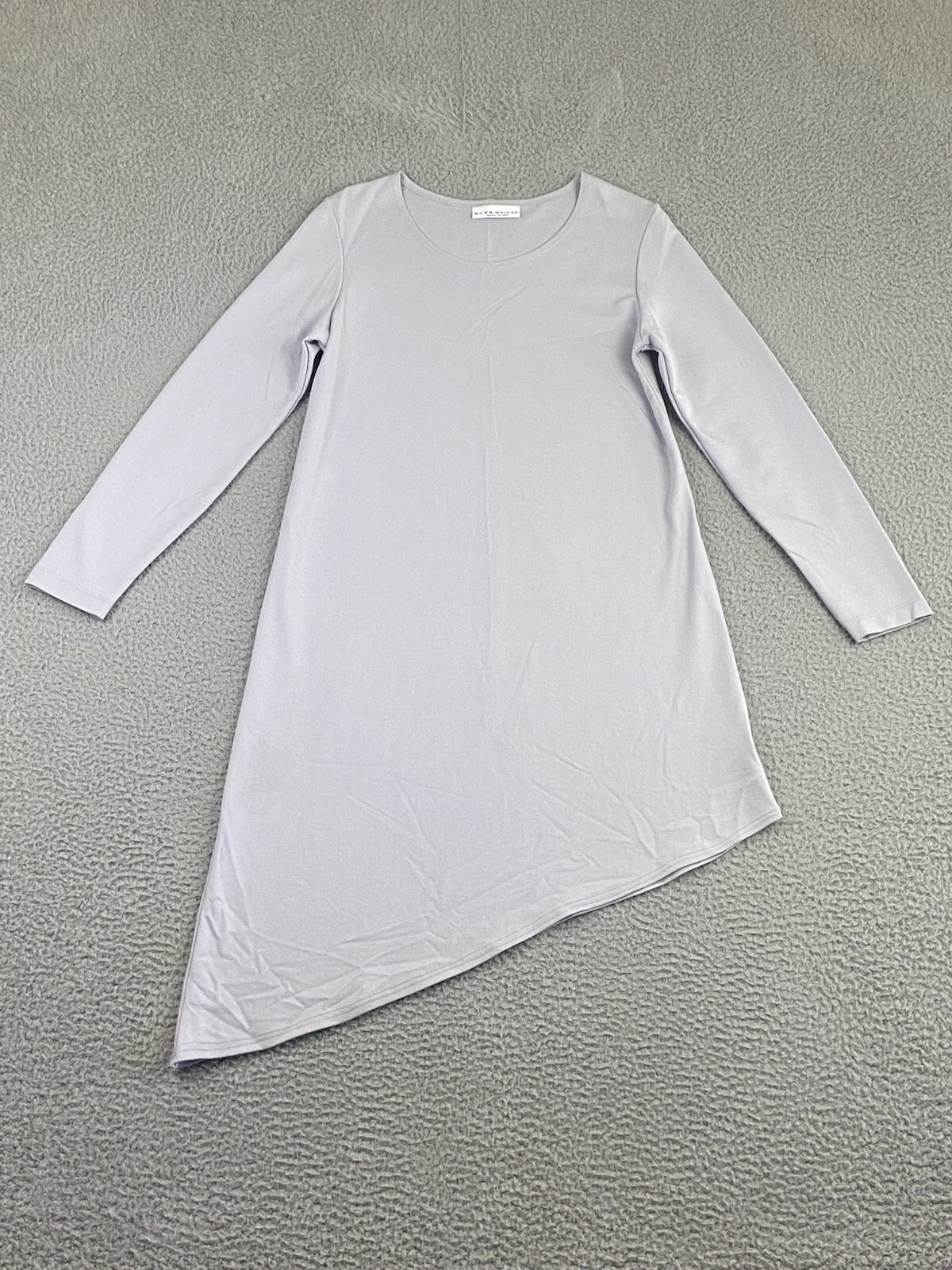 Bryn Walker Dress Size XS Lavender Handkerchief Hem Lagenlook Flowy Coastal EXC