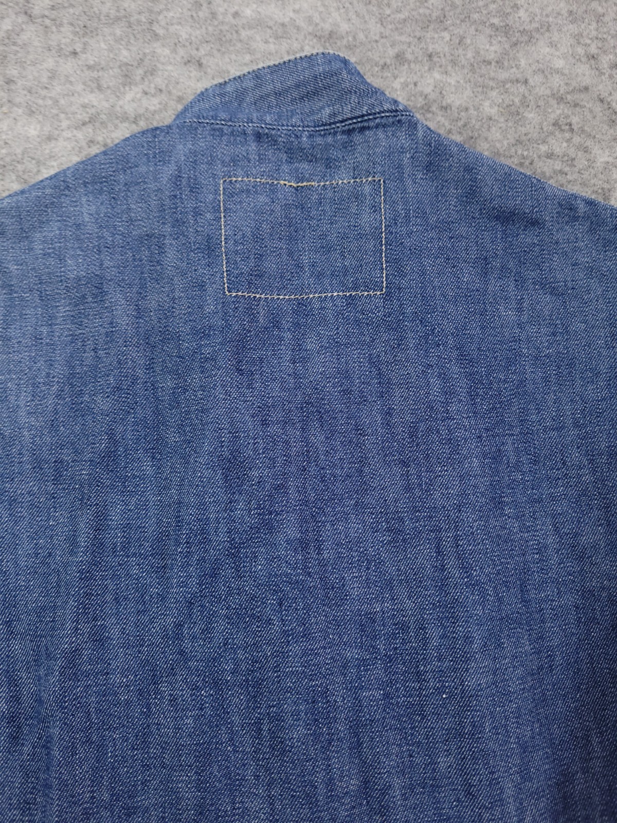 Levis Engineered Denim Dress Size 8 10 Twisted Y2K Vintage Press Stud