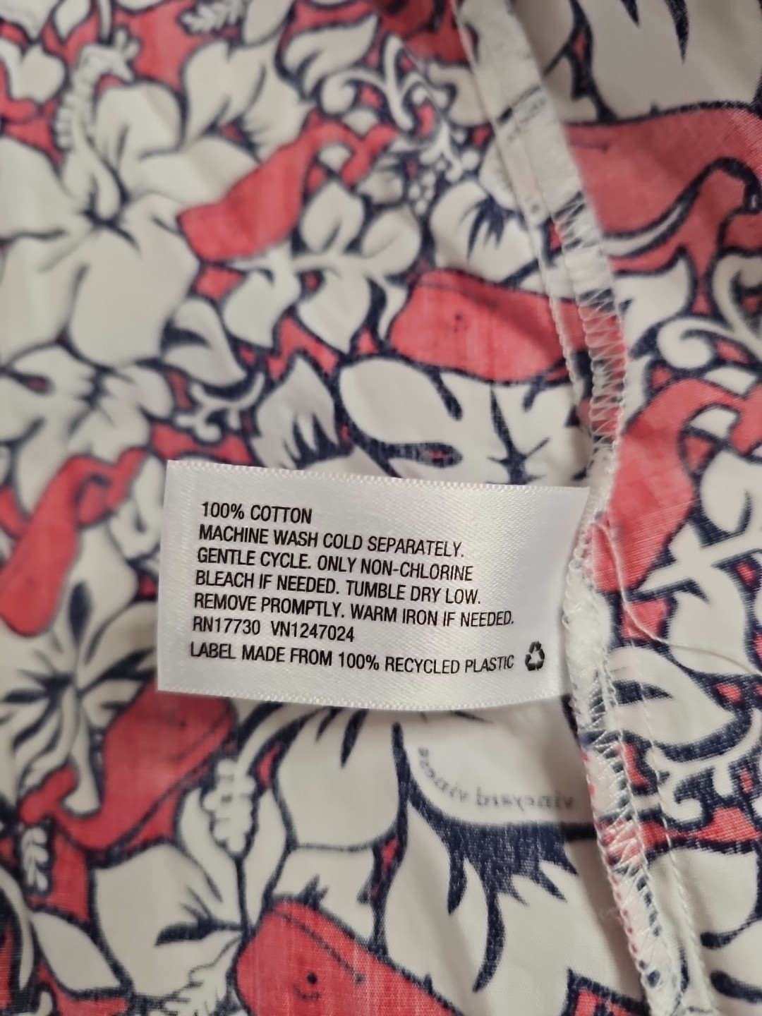 Vineyard Vines for Target Women’s Hibiscus Whale V-Neck Wrap Dress Size LARGE L