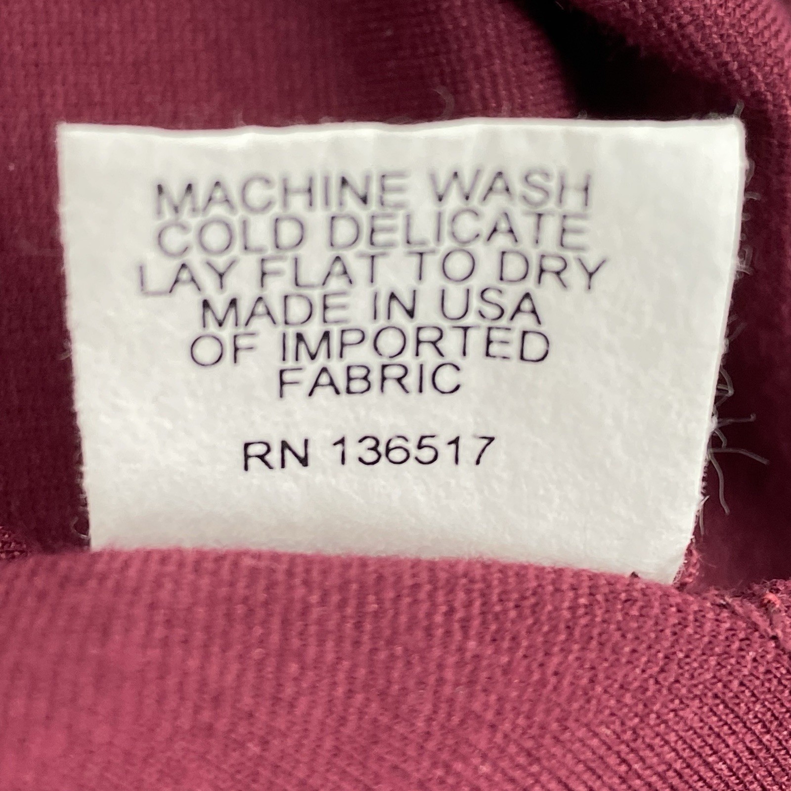 Loveappella Burgundy Preowned Knit Short Sleeve Dress Women’s Size XL EUC