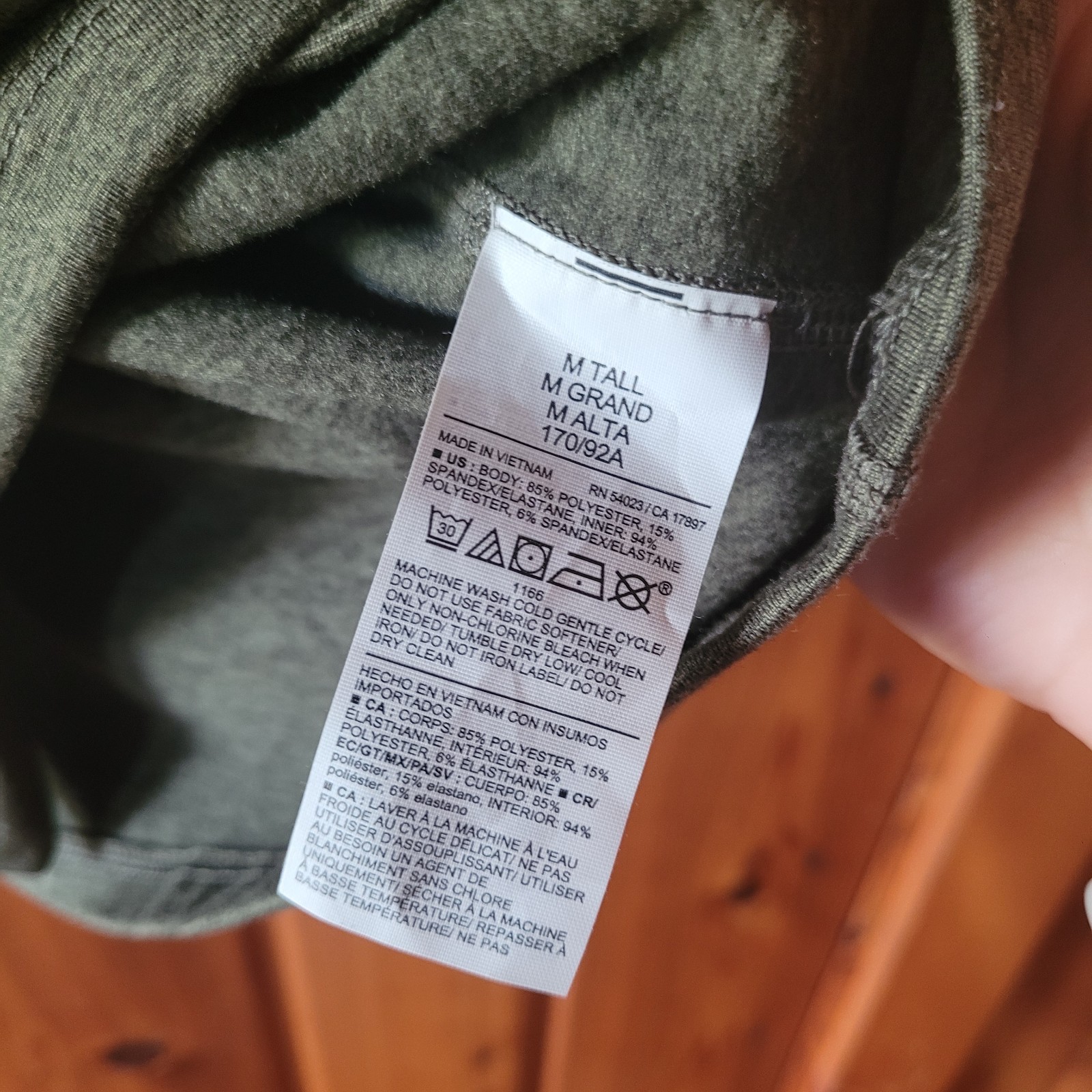 Old Navy CloudComfy Cami Athletic Dress Shelf Bra Bike Shorts Green Medium Tall