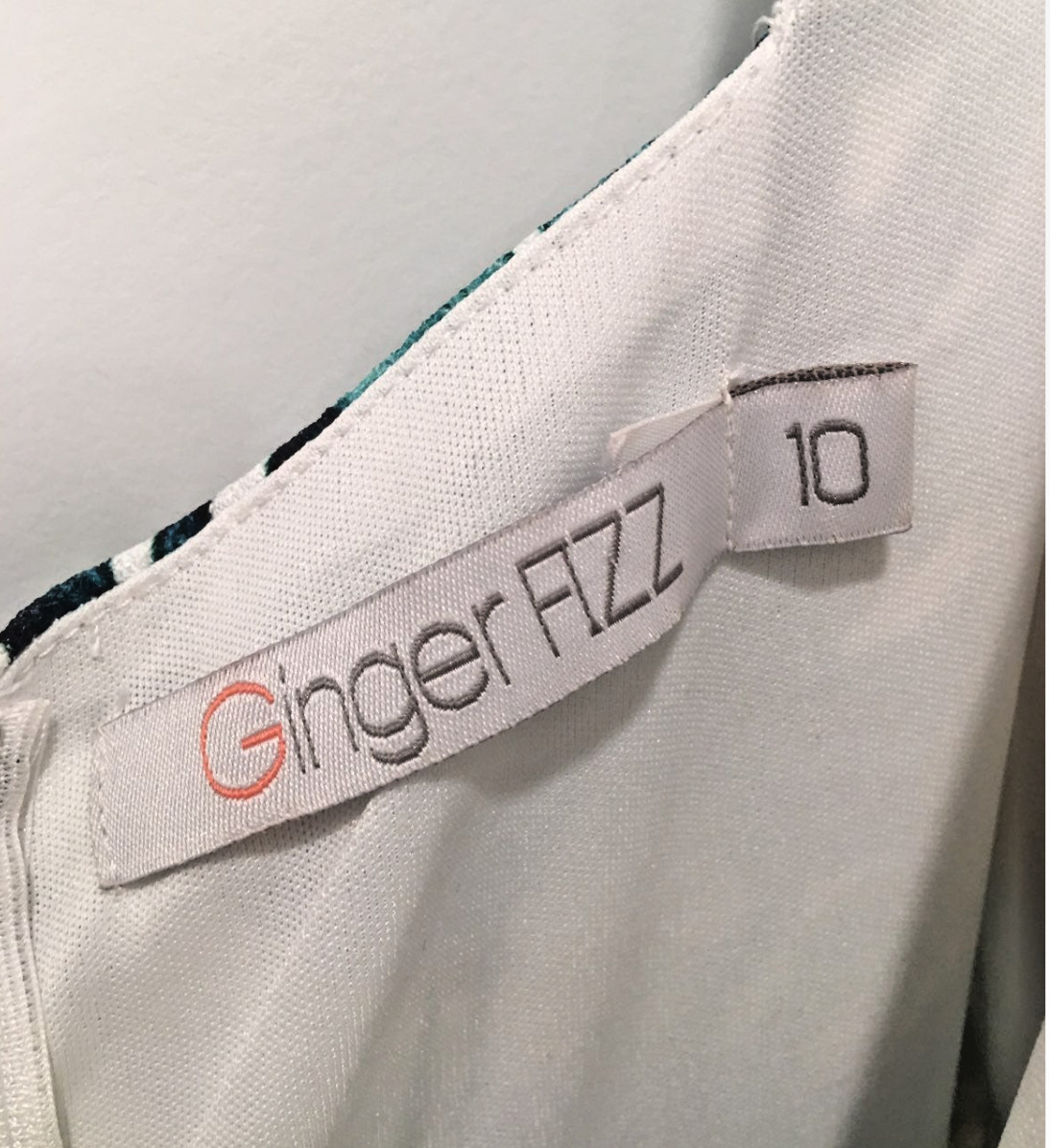 Ginger Fizz TROPICAL PALMS DRESS 10
