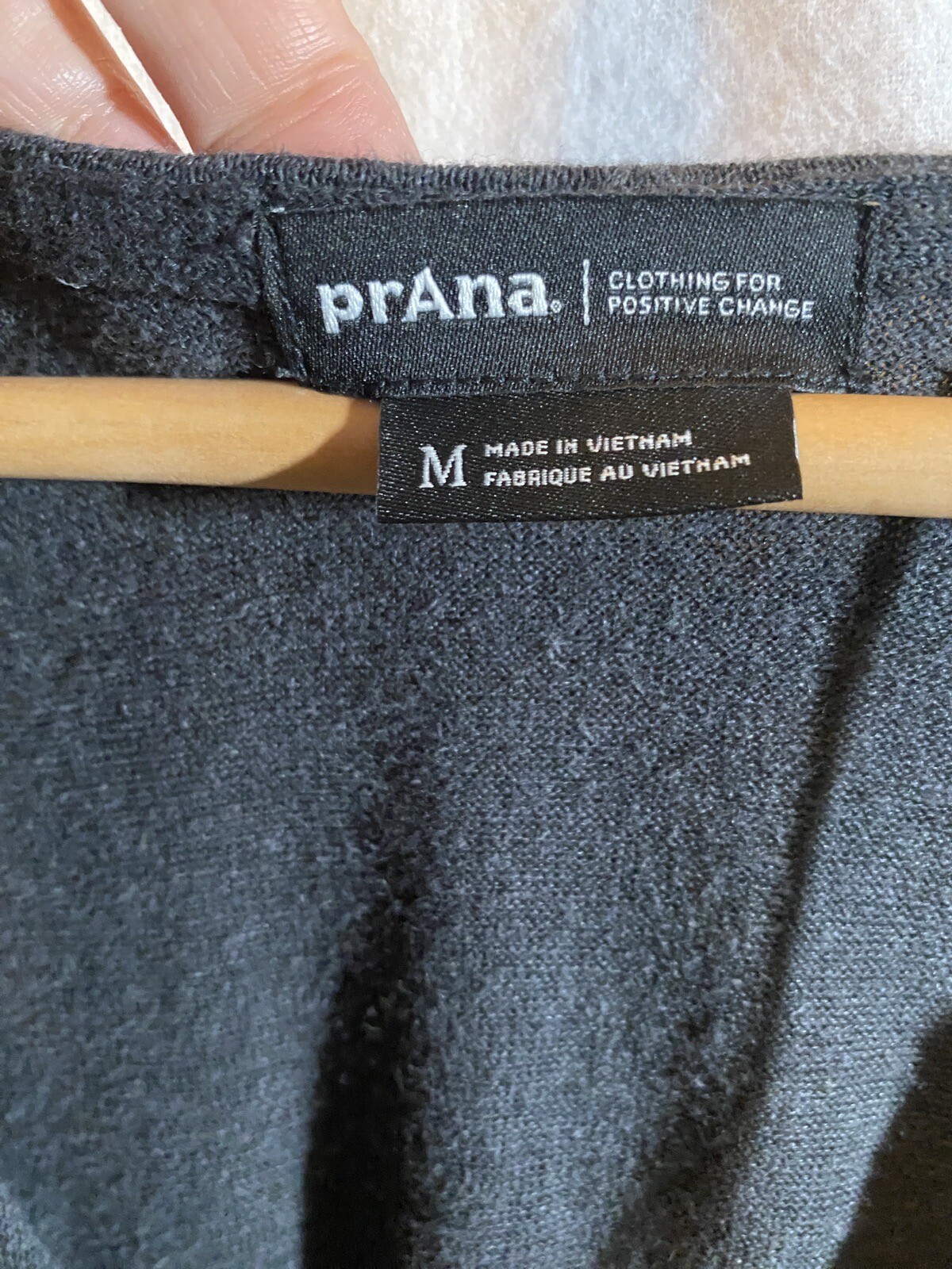 Soft And Easy Wear Pull Over Dress Prana Korrine NWT Black Size M Botique Buy