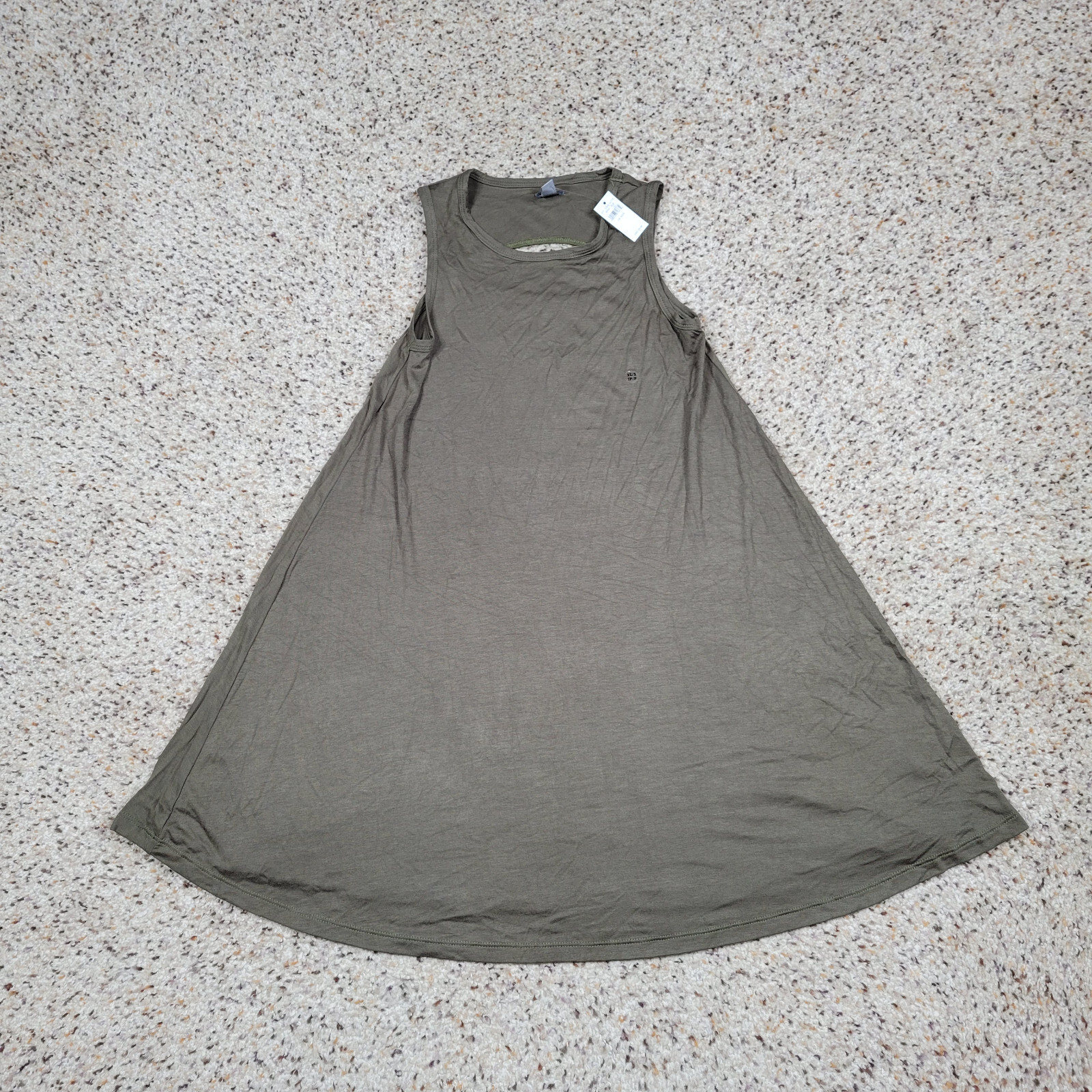 Aerie Dress Womens Extra Small Green Flared Pullover Lightweight Outdoors NEW A1