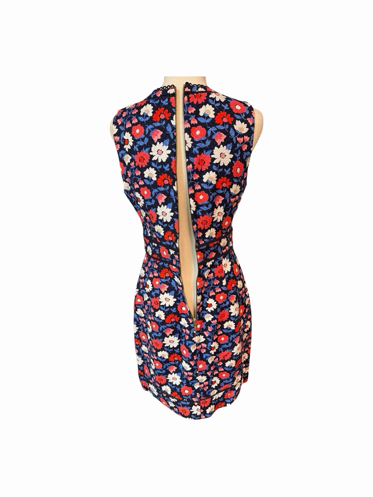 Romantic Floral Sheath Mini Dress Preppy Office Wedding Guest Kate Spade Sz 4