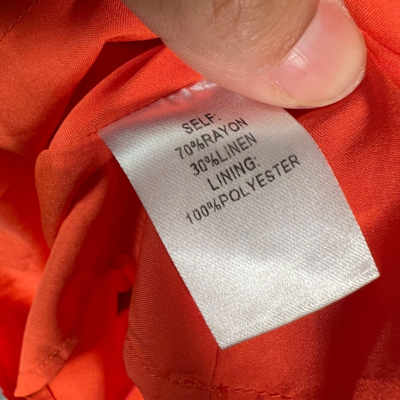 Vici Womens Small Orange Wrap Mini Dress w/ Adjustable Straps & Tie Detail
