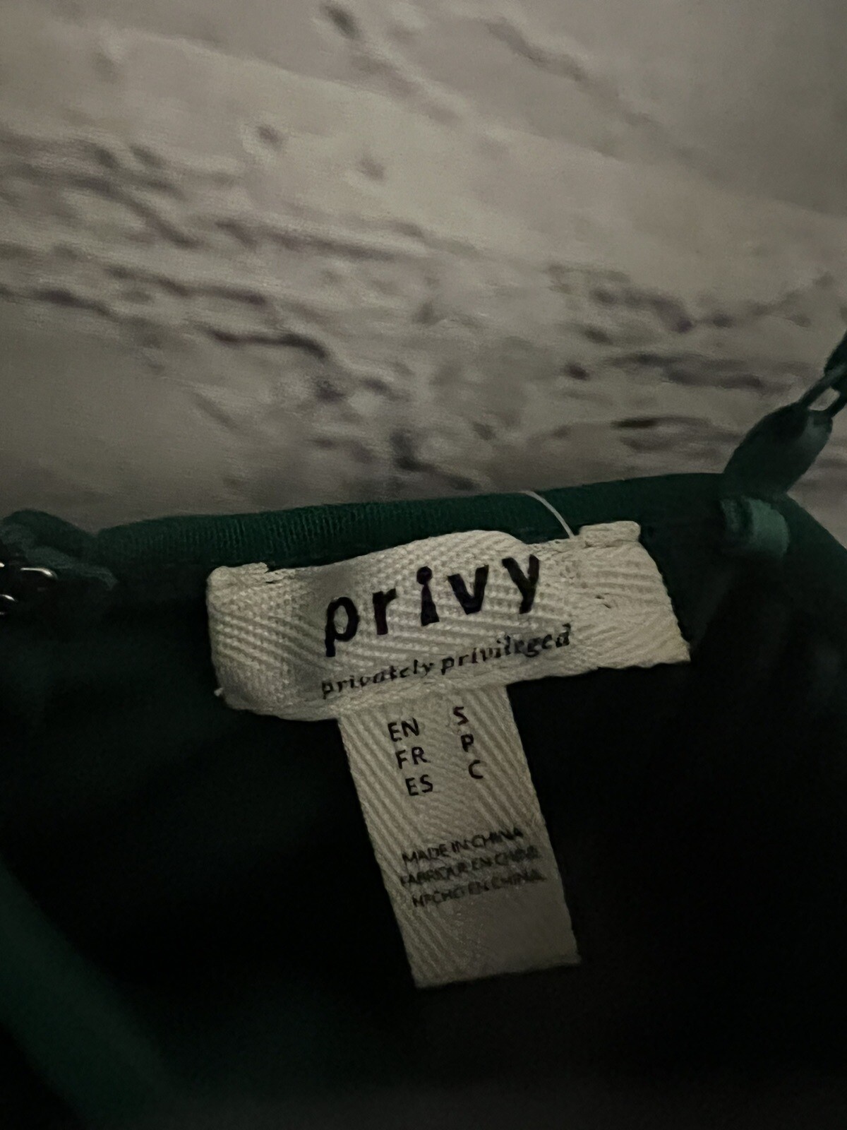 Privy Solid Green Dress Formal NWT Junior’s Size Small (Retail $39)