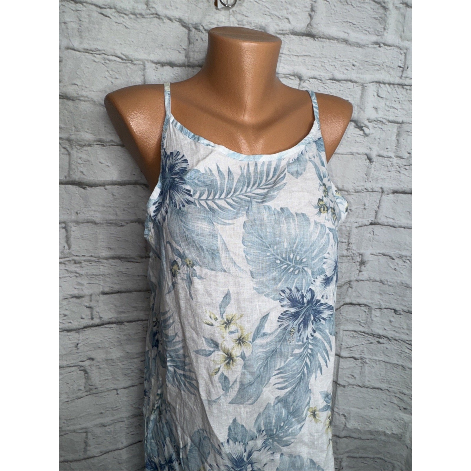 NWT Lungo L’arno Sz M, 100% Linen Made in Italy Pockets! Dress, Coverup
