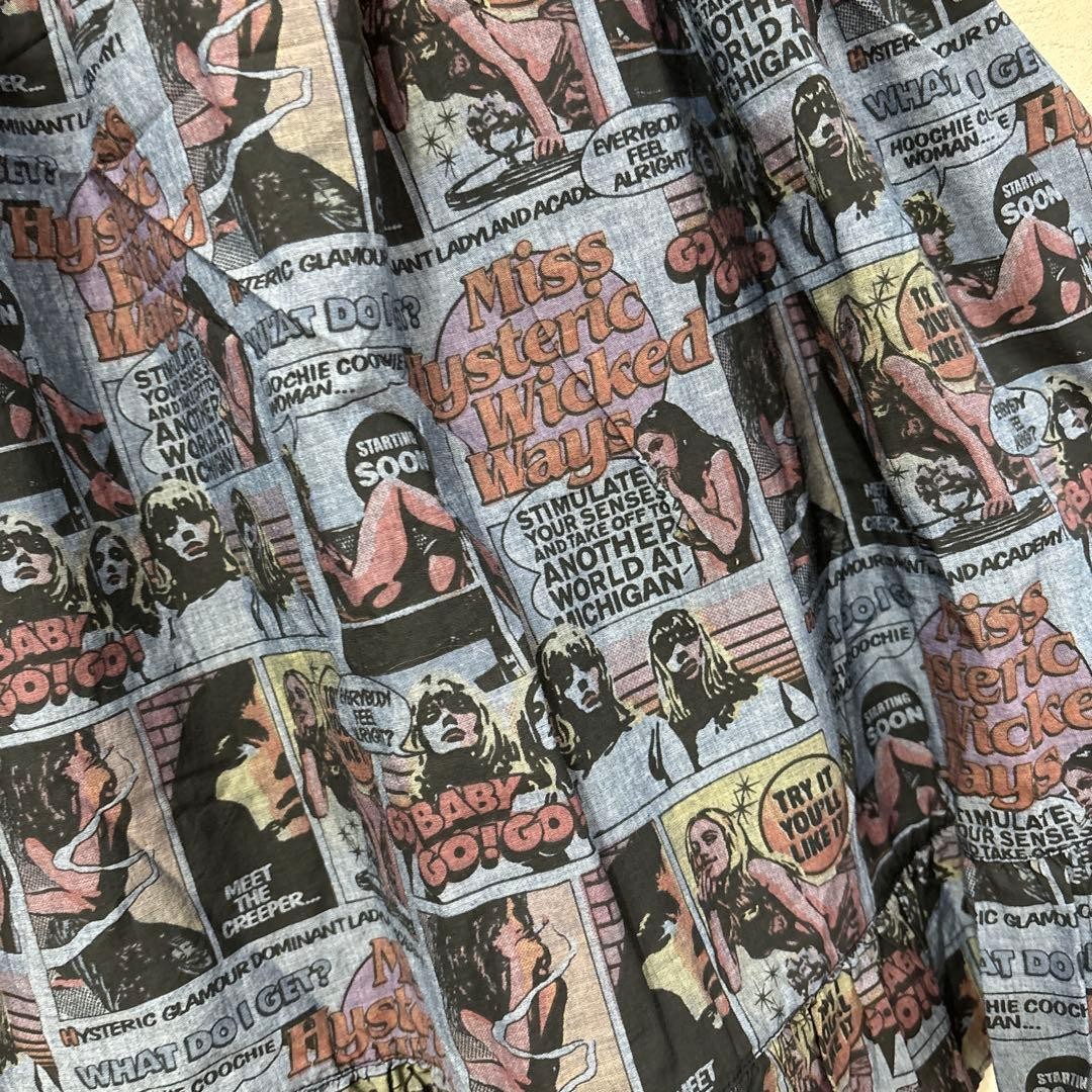 HYSTERIC GLAMOUR Comic Pattern Dress