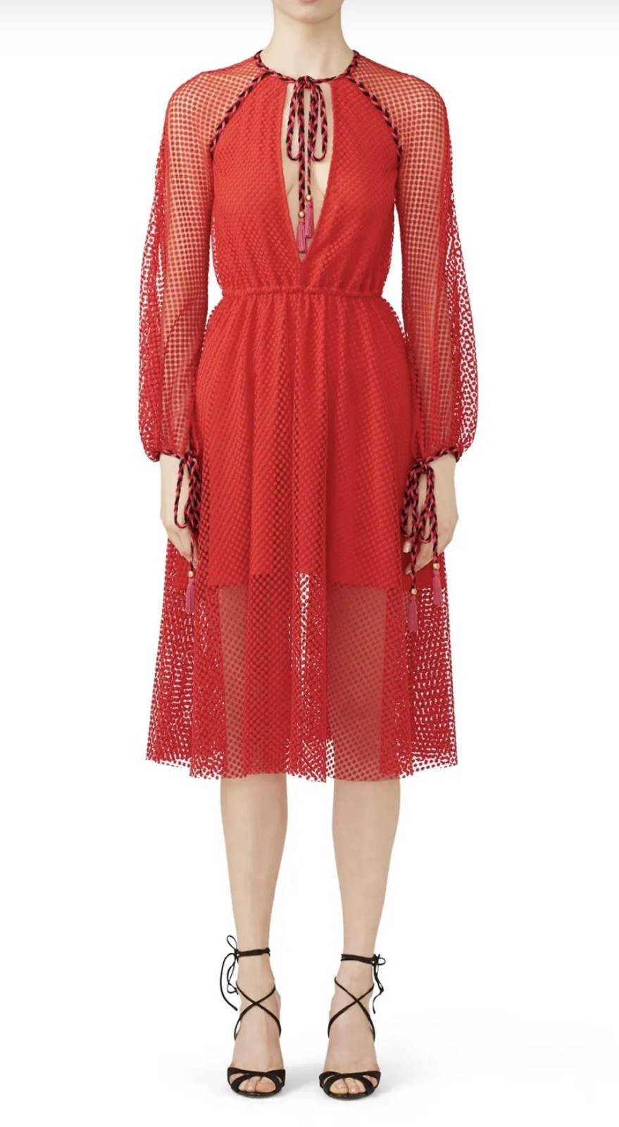 $995 Retail Philosophy di Lorenzo Serafini Sienna Lace Dress Size 6
