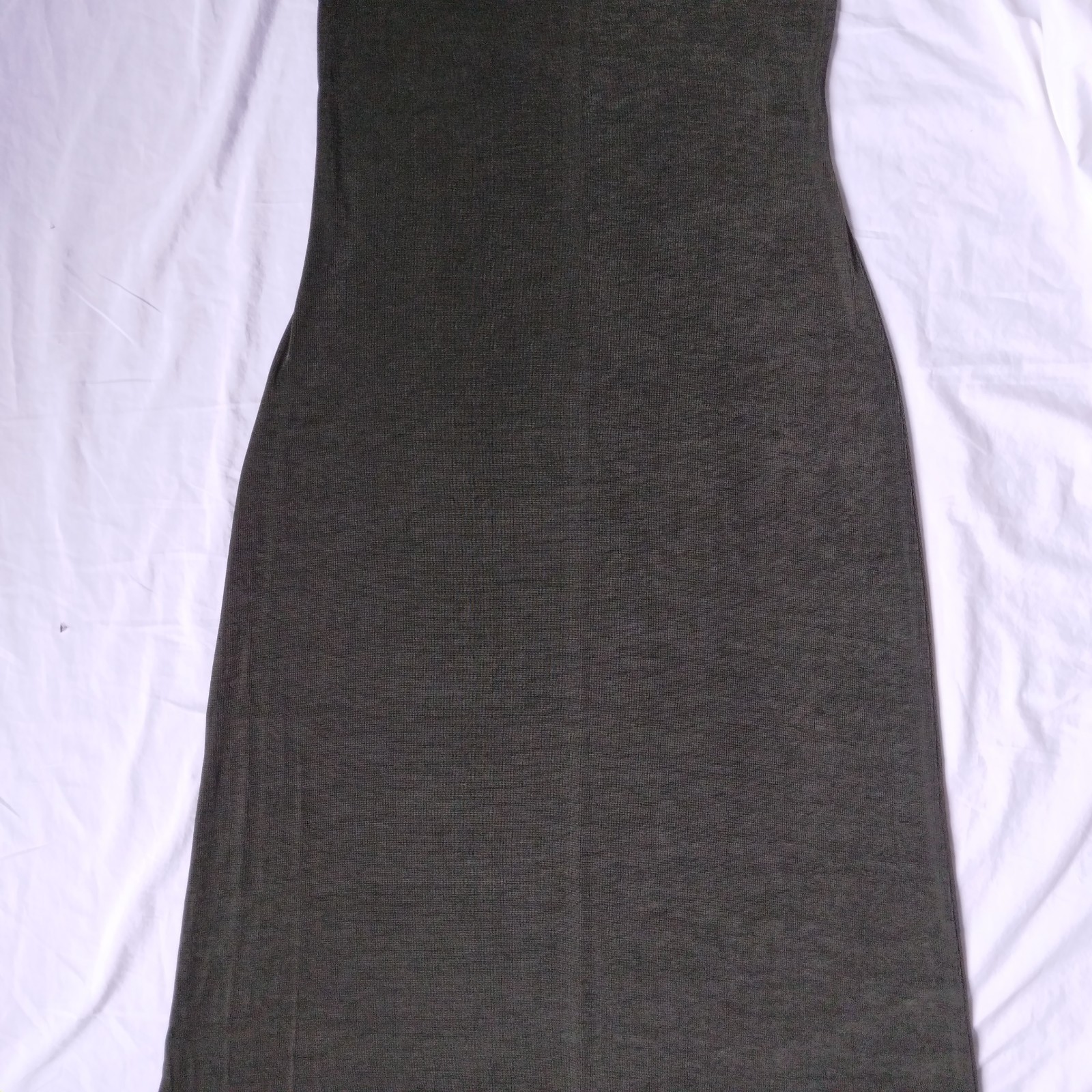 Vintage Coldwater Creek Acetate Blend Stretch Maxi Dress Green Womens Medium