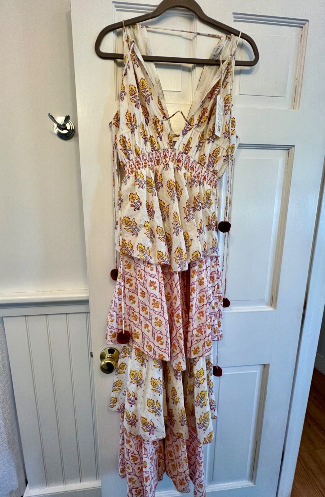 ASH & EDEN Floral Maxi Dress – India – Size Small – NWT – $460