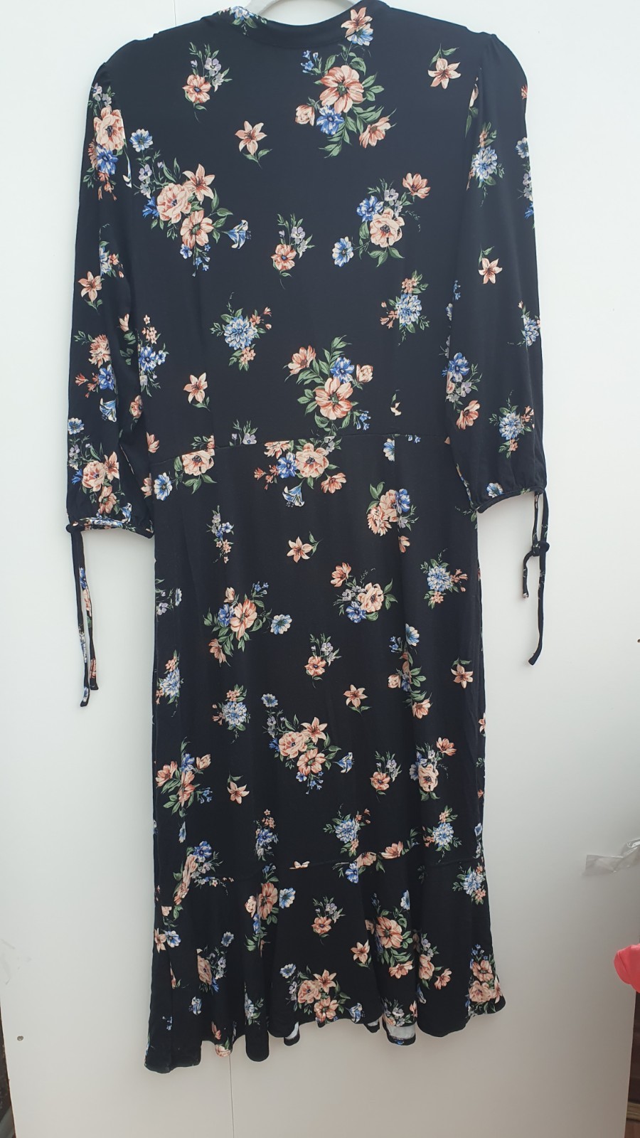 Du Jour Julia Roberts QVC Printed Jersey Dress Black Print New Size 10