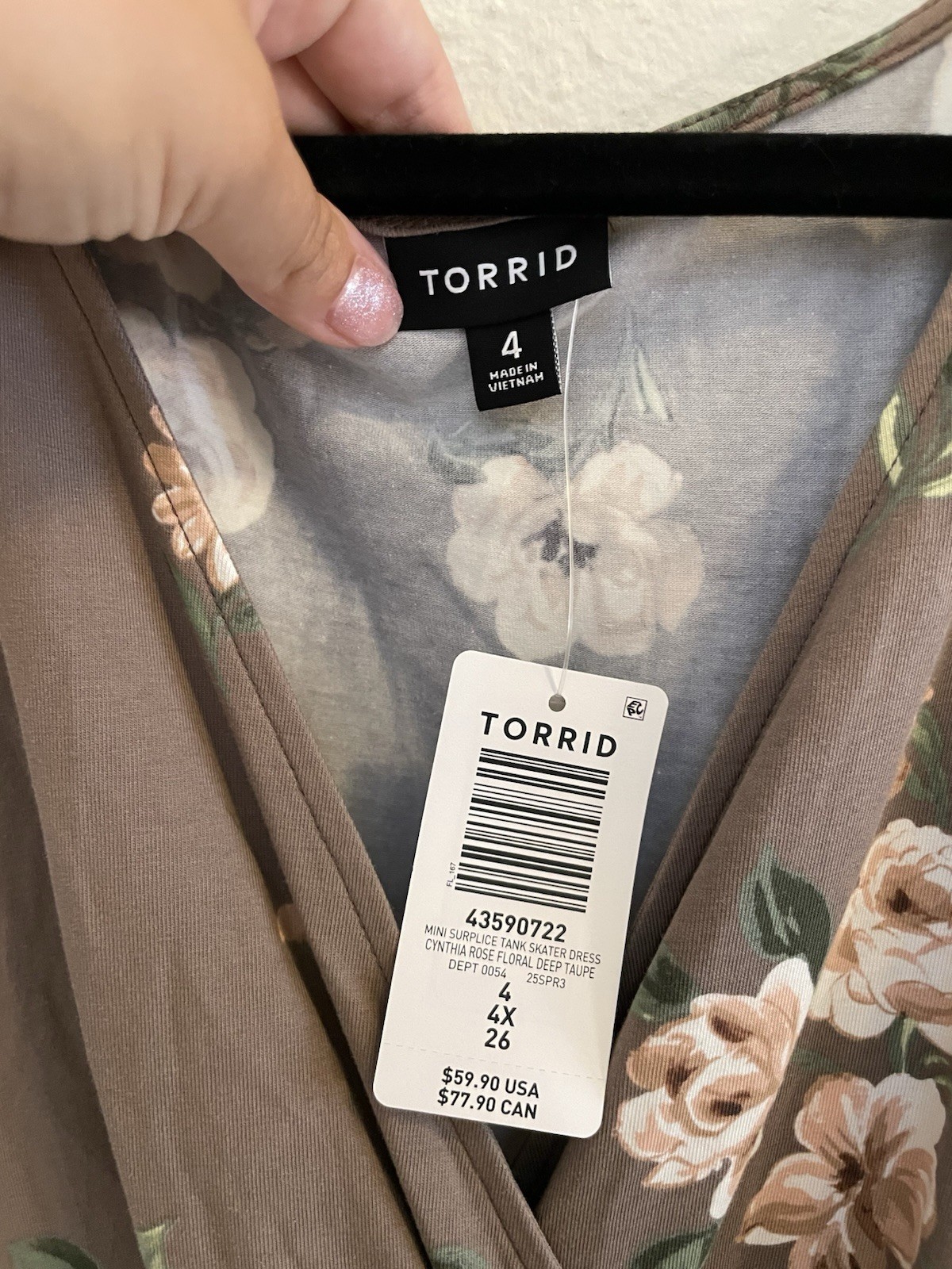 NWT Torrid 4x Women’s Plus Size 26 Super Soft Knit Cotton Stretch Sundress