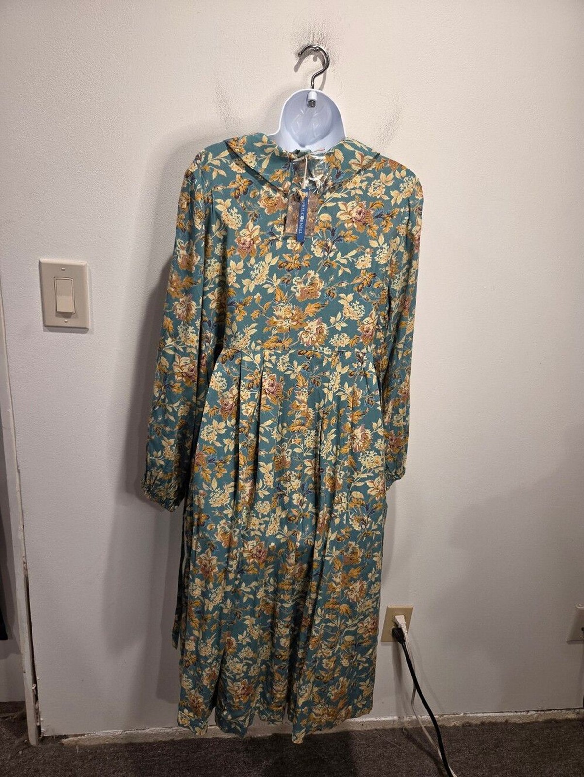 New April Cornell Size S Charlotte Timeless Boho Midi Dress POCKETS