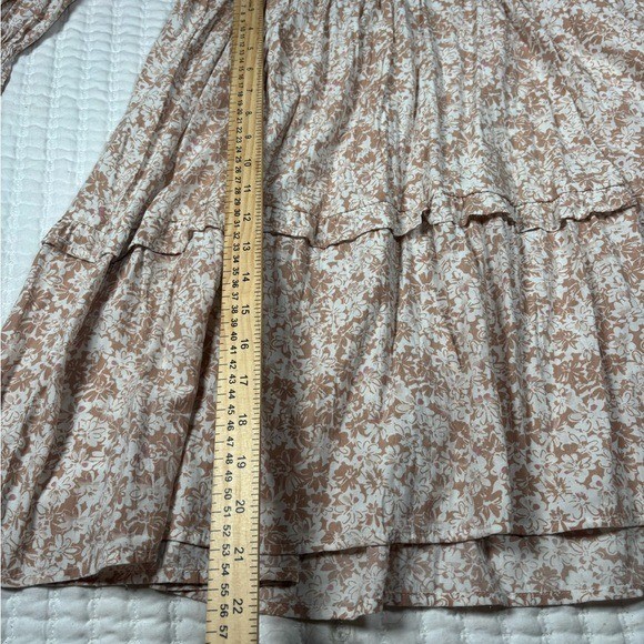 Perch by Blu Pepper Floral Cottagecore Prairie Mini Dress 2XL