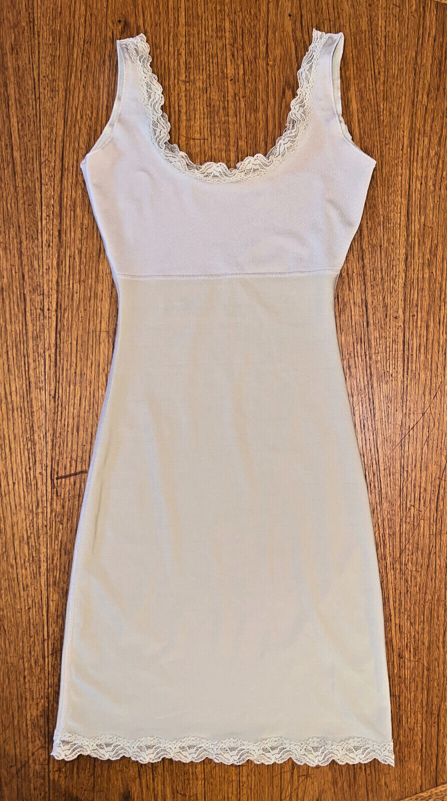 SPANX By Sara Blakely, Scoop Neck Light Control Slip In Beige, Size Small